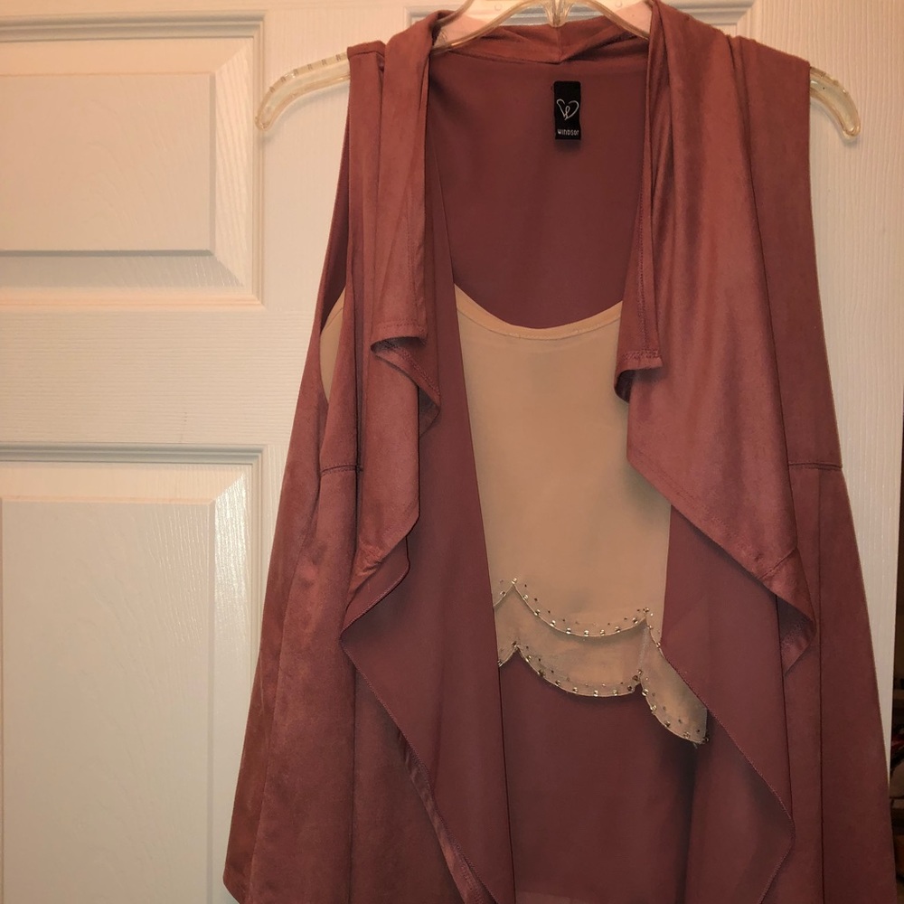 Windsor Sleeveless Cardigan NEVER WORN